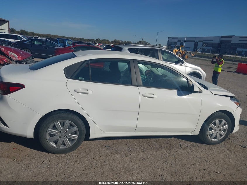 2022 Kia Rio S VIN: 3KPA24AD1NE473864 Lot: 43662548