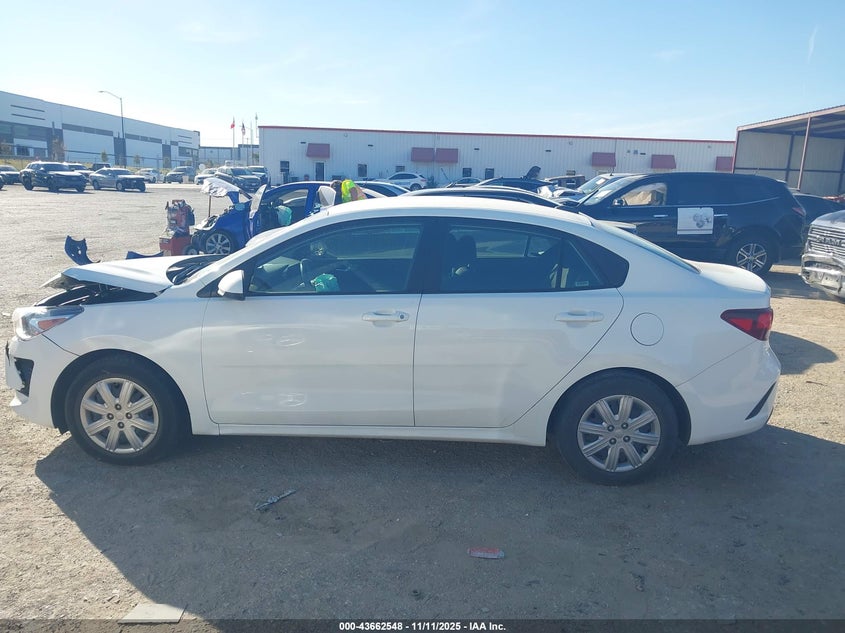 2022 Kia Rio S VIN: 3KPA24AD1NE473864 Lot: 43662548