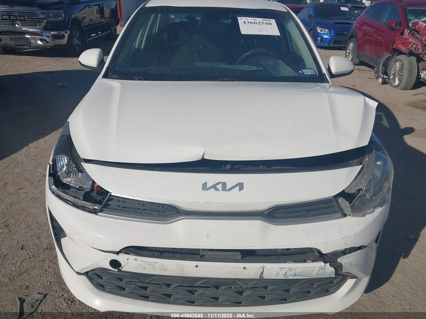2022 Kia Rio S VIN: 3KPA24AD1NE473864 Lot: 43662548