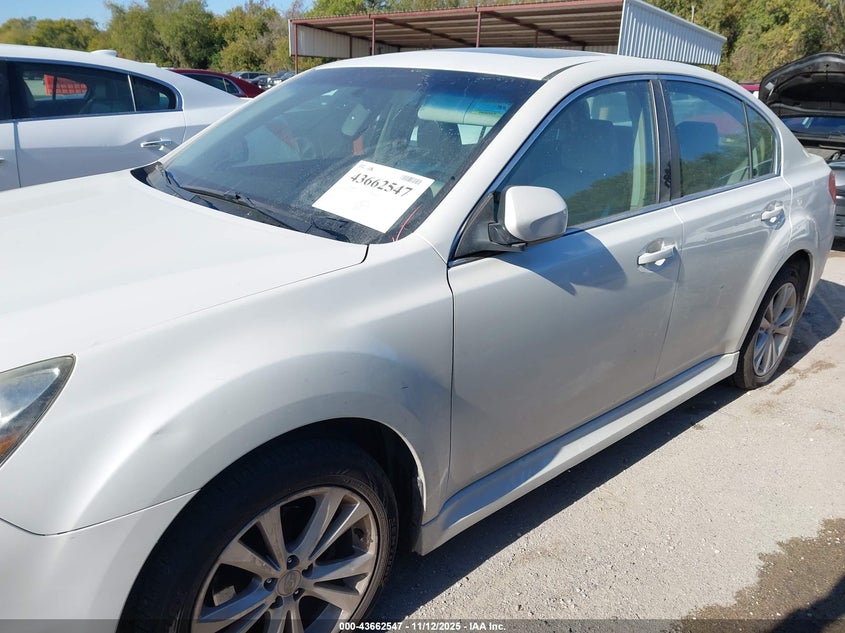 2013 Subaru Legacy 2.5I Premium VIN: 4S3BMBG61D3046394 Lot: 43662547