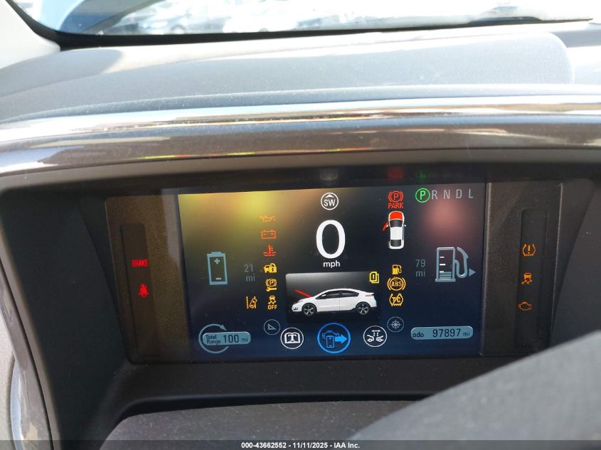 2013 Chevrolet Volt VIN: 1G1RD6E47DU112697 Lot: 43662552
