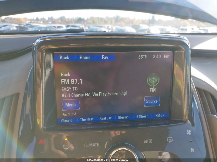 2013 Chevrolet Volt VIN: 1G1RD6E47DU112697 Lot: 43662552