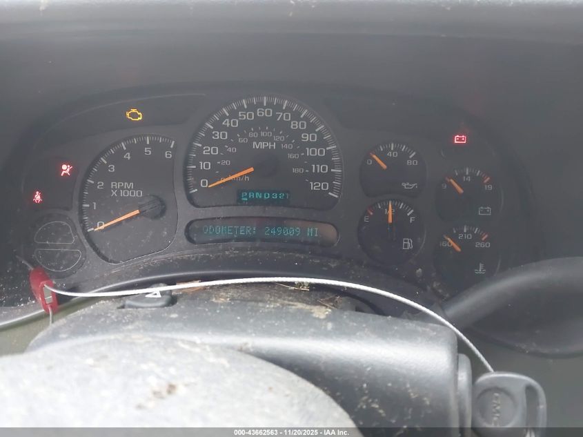 2003 GMC Sierra 1500 Slt VIN: 2GTEK19T131395656 Lot: 43662563