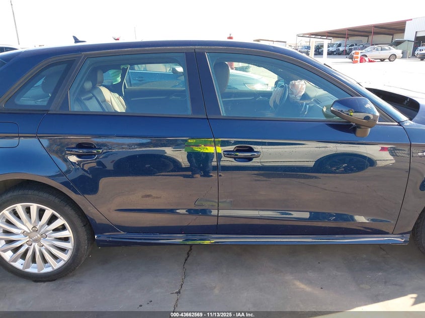 2017 Audi A3 E-Tron 1.4T Premium VIN: WAUUPBFFXHA118953 Lot: 43662569