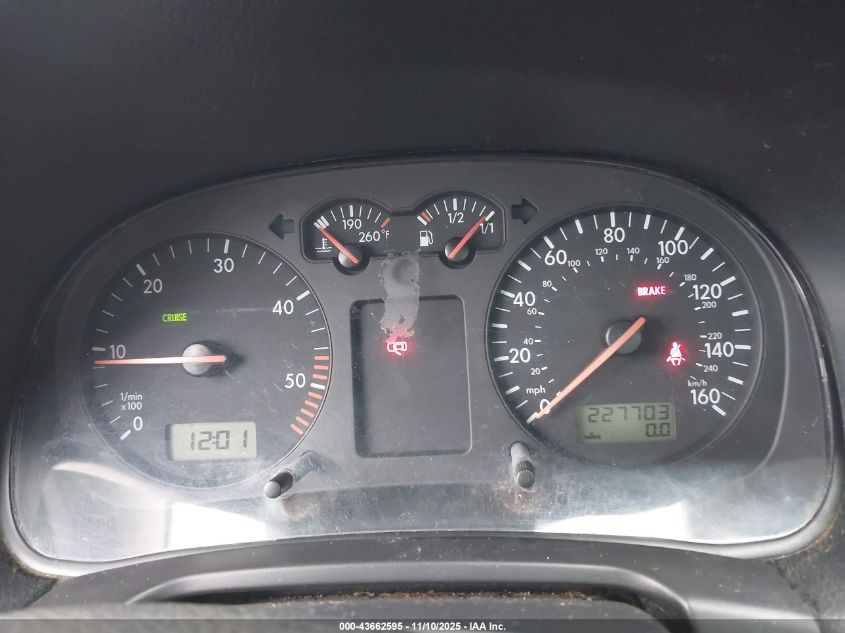 2006 Volkswagen Golf Gls Tdi VIN: 9BWGR61J864003086 Lot: 43662595