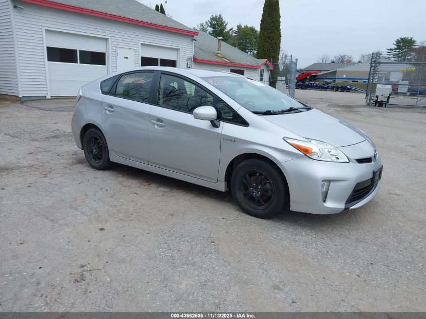 JTDKN3DU8C5537070 TOYOTA PRIUS Photo 1