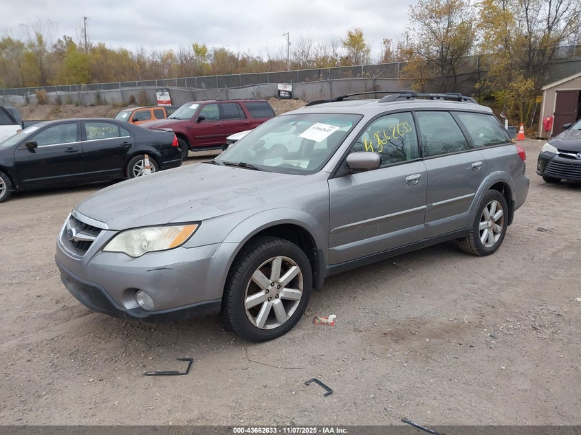 2008 Subaru Outback 2.5I Limited/2.5I Limited L.l. Bean Edition VIN: 4S4BP62CX87317314 Lot: 43662633