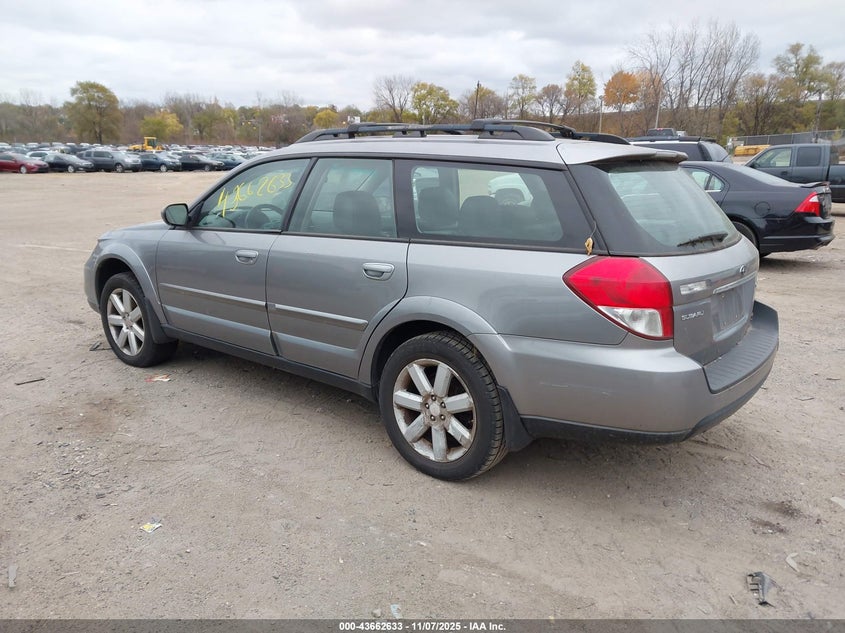 2008 Subaru Outback 2.5I Limited/2.5I Limited L.l. Bean Edition VIN: 4S4BP62CX87317314 Lot: 43662633