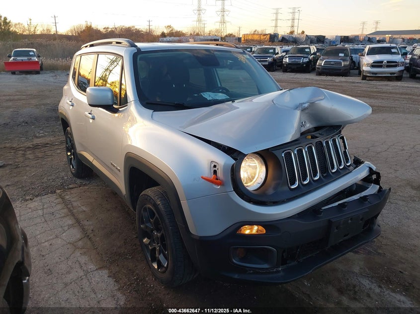 2017 JEEP RENEGADE LATITUDE 4X4 - ZACCJBBB1HPG39482