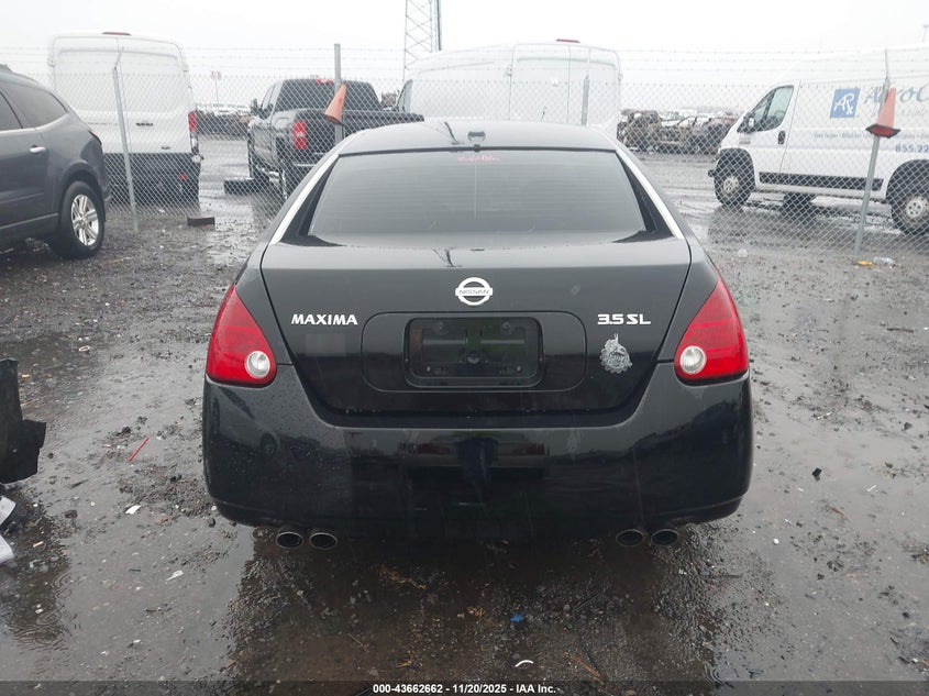 2005 Nissan Maxima 3.5 Sl VIN: 1N4BA41E25C800656 Lot: 43662662