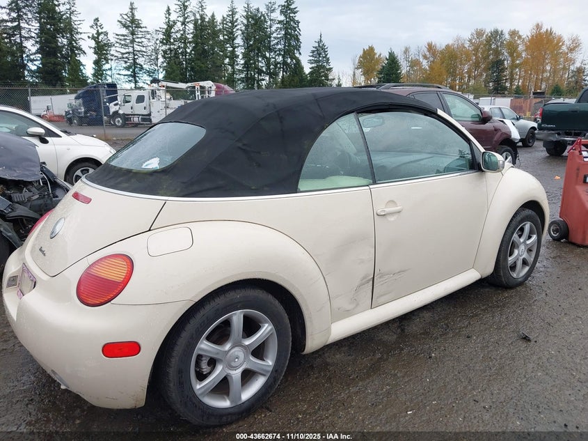 2004 Volkswagen New Beetle Gls 1.8T VIN: 3VWCD21Y34M308748 Lot: 43662674
