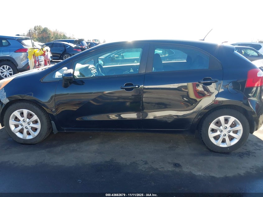 2013 Kia Rio Ex VIN: KNADN5A31D6193199 Lot: 43662679