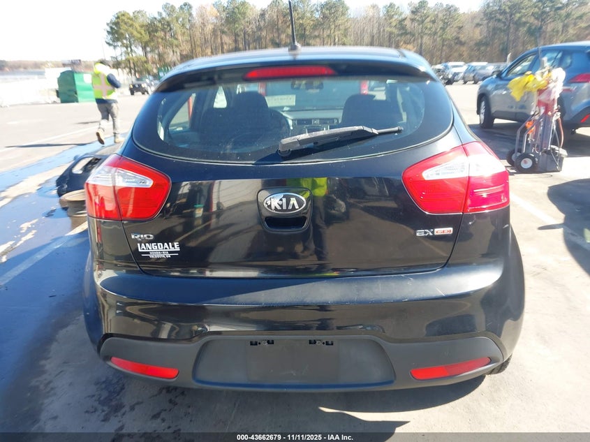 2013 Kia Rio Ex VIN: KNADN5A31D6193199 Lot: 43662679