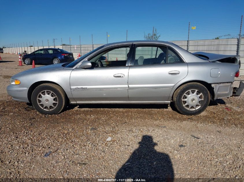 2002 Buick Century Custom VIN: 2G4WS52J121124420 Lot: 43662707