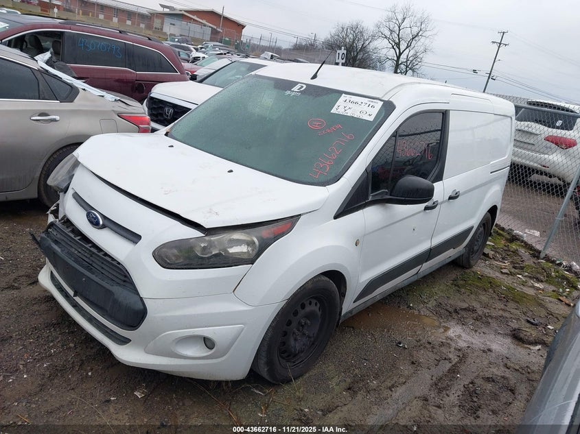 2015 Ford Transit Connect Xlt VIN: NM0LS7F73F1203016 Lot: 43662716