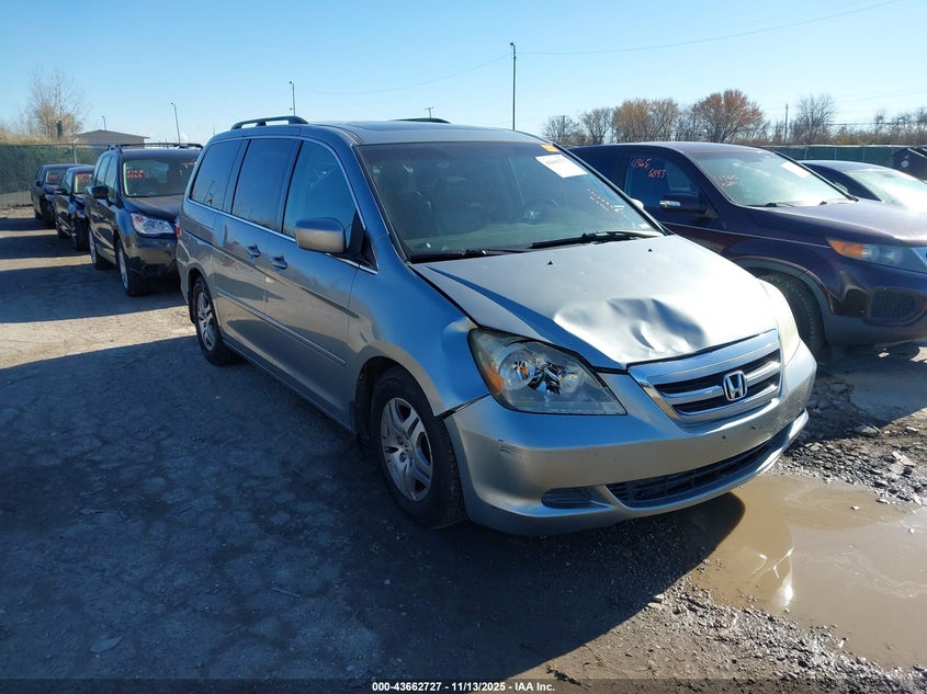 5FNRL38717B065467 2007 Honda Odyssey Ex-L auction photo 1