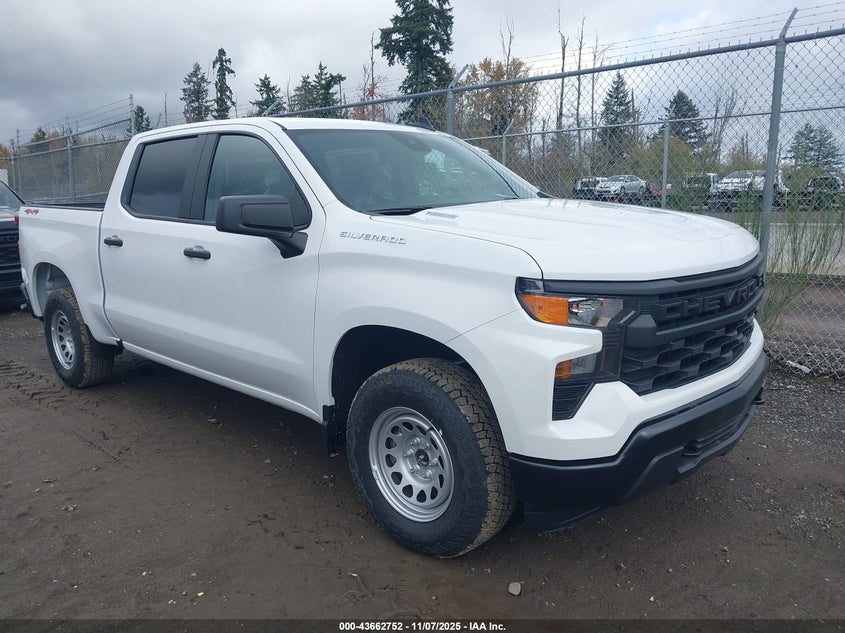 CHEVROLET SILVERADO 1500 4WD SHORT BED WT