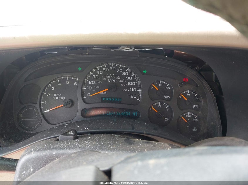 2003 Chevrolet Tahoe Z71 VIN: 1GNEK13Z43R194281 Lot: 43662758