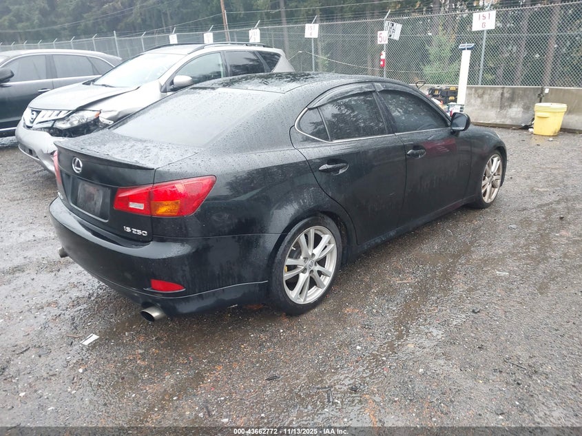 JTHBK262965008938 2006 LEXUS IS photo no. 4