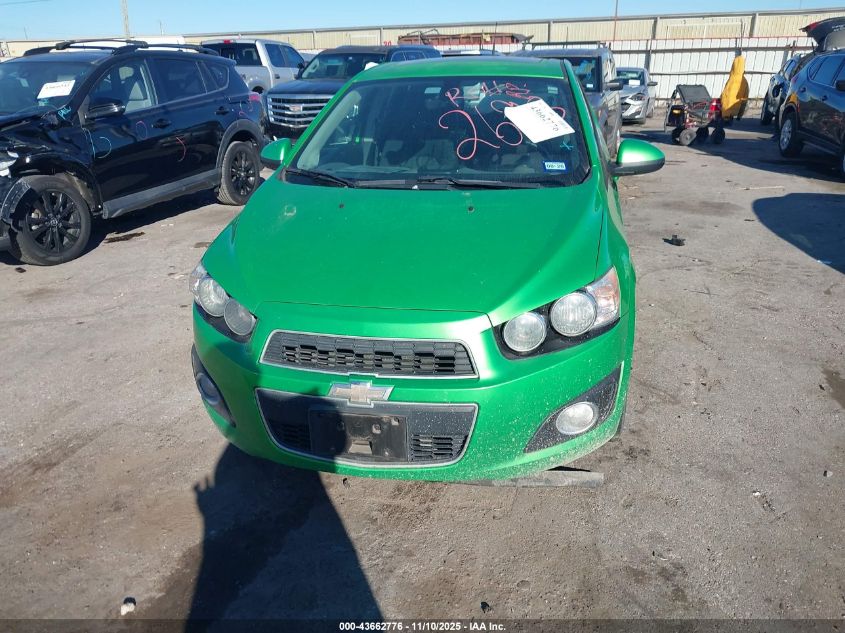 2014 Chevrolet Sonic Lt Auto VIN: 1G1JC6SB5E4237427 Lot: 43662776