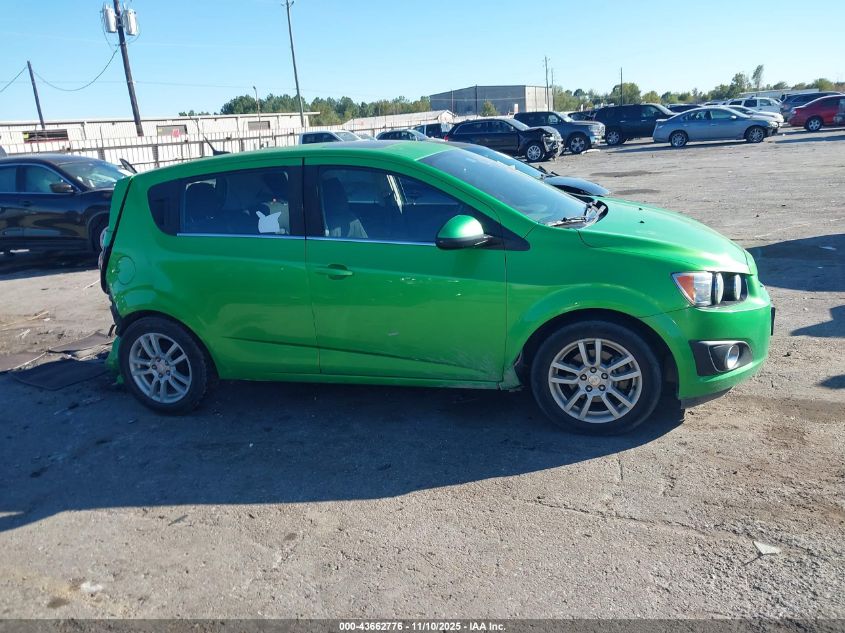 2014 Chevrolet Sonic Lt Auto VIN: 1G1JC6SB5E4237427 Lot: 43662776