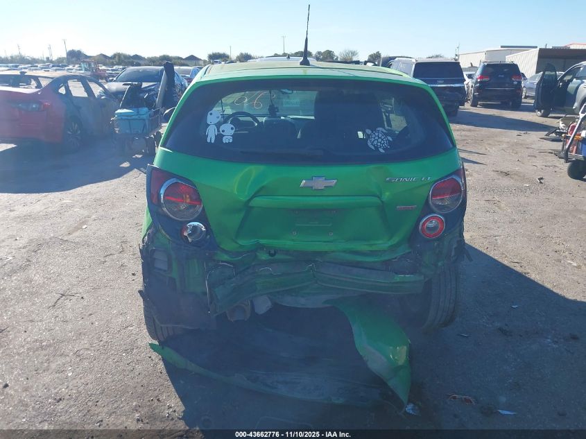 2014 Chevrolet Sonic Lt Auto VIN: 1G1JC6SB5E4237427 Lot: 43662776