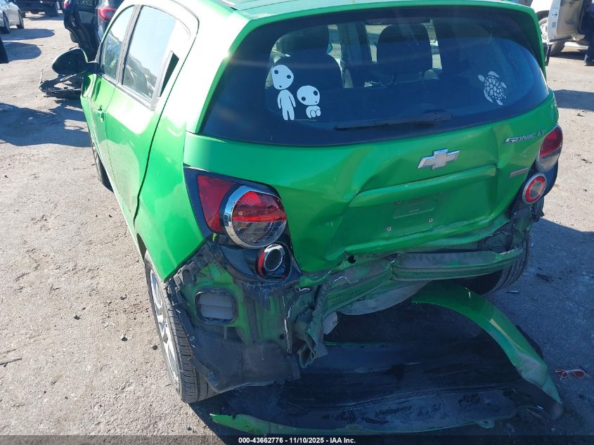 2014 Chevrolet Sonic Lt Auto VIN: 1G1JC6SB5E4237427 Lot: 43662776