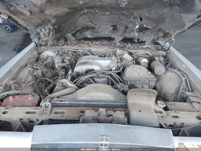 1986 Lincoln Town Car VIN: 1LNBP96FXGY661997 Lot: 43662782