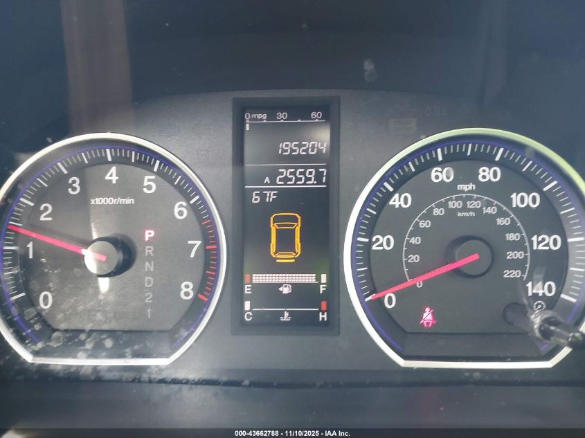 2008 Honda Cr-V Ex-L VIN: JHLRE48788C061174 Lot: 43662788