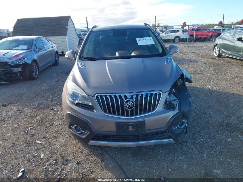 2014 Buick Encore Premium VIN: KL4CJDSBXEB640500 Lot: 43662793