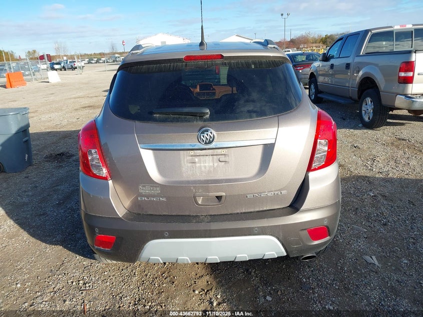 2014 Buick Encore Premium VIN: KL4CJDSBXEB640500 Lot: 43662793