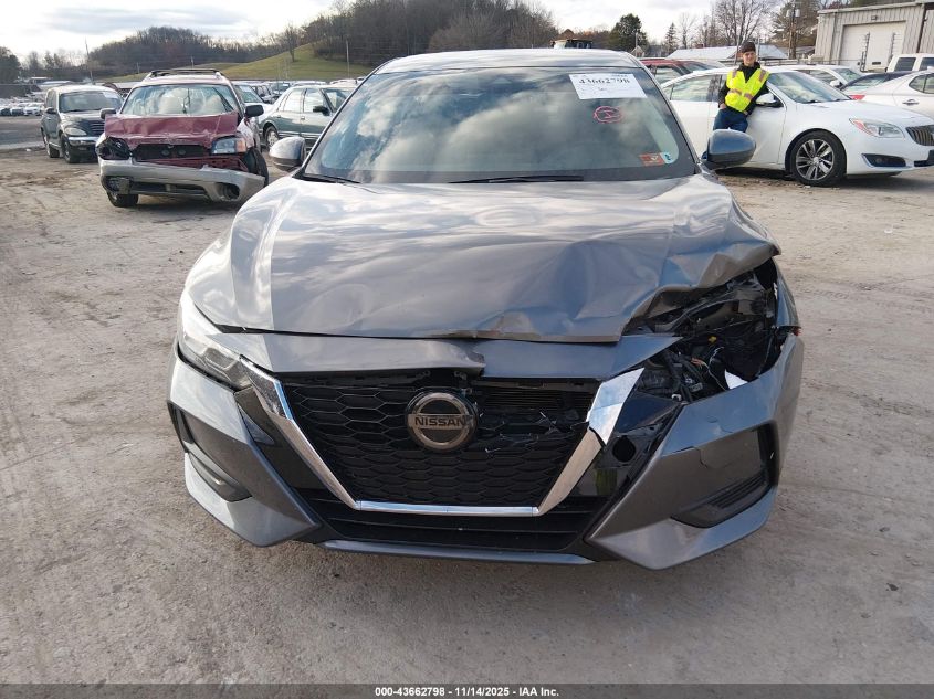2021 Nissan Sentra S Xtronic Cvt VIN: 3N1AB8BV3MY285636 Lot: 43662798
