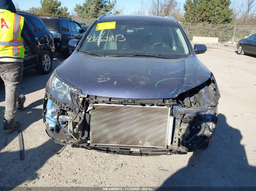 2014 Honda Cr-V Ex-L VIN: 5J6RM4H77EL055212 Lot: 43662813