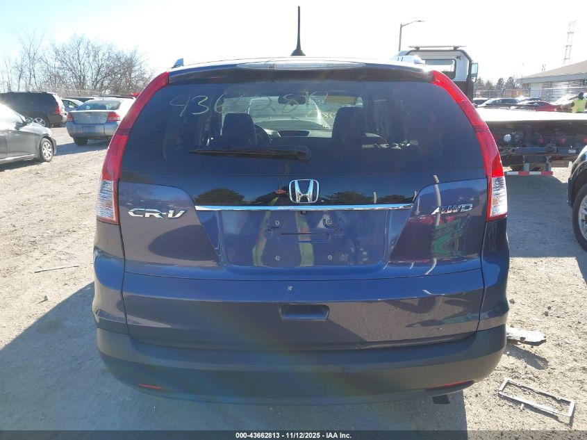 2014 Honda Cr-V Ex-L VIN: 5J6RM4H77EL055212 Lot: 43662813