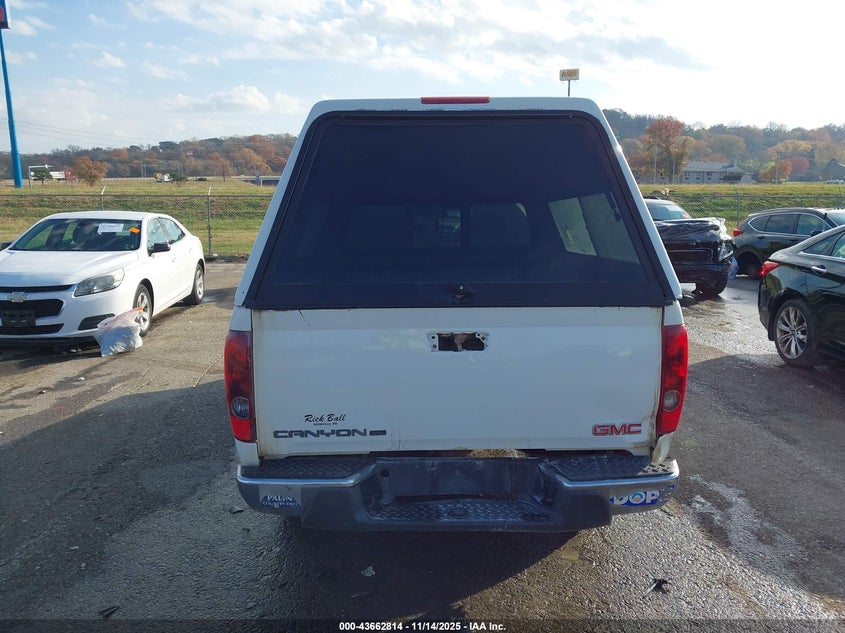 2008 GMC Canyon Yc1 VIN: 1GTCS14E088117819 Lot: 43662814