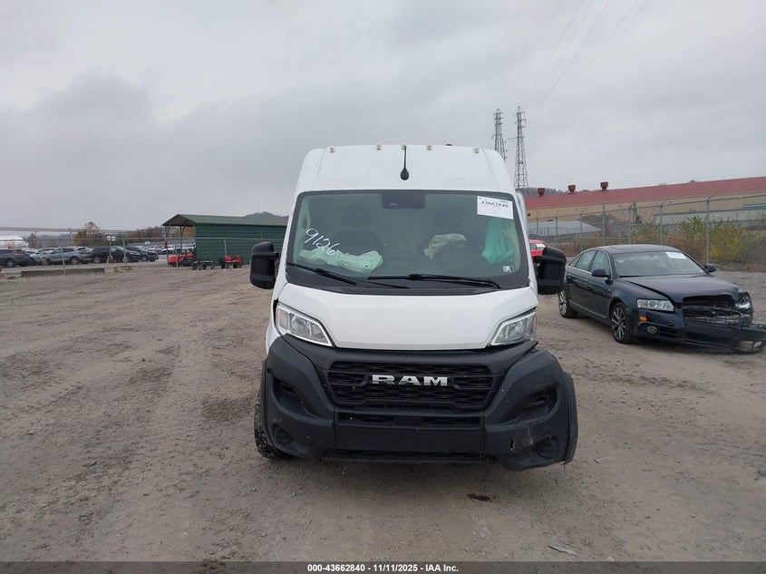 2023 Ram Promaster 3500 High Roof 159 Wb VIN: 3C6MRVHG3PE509126 Lot: 43662840