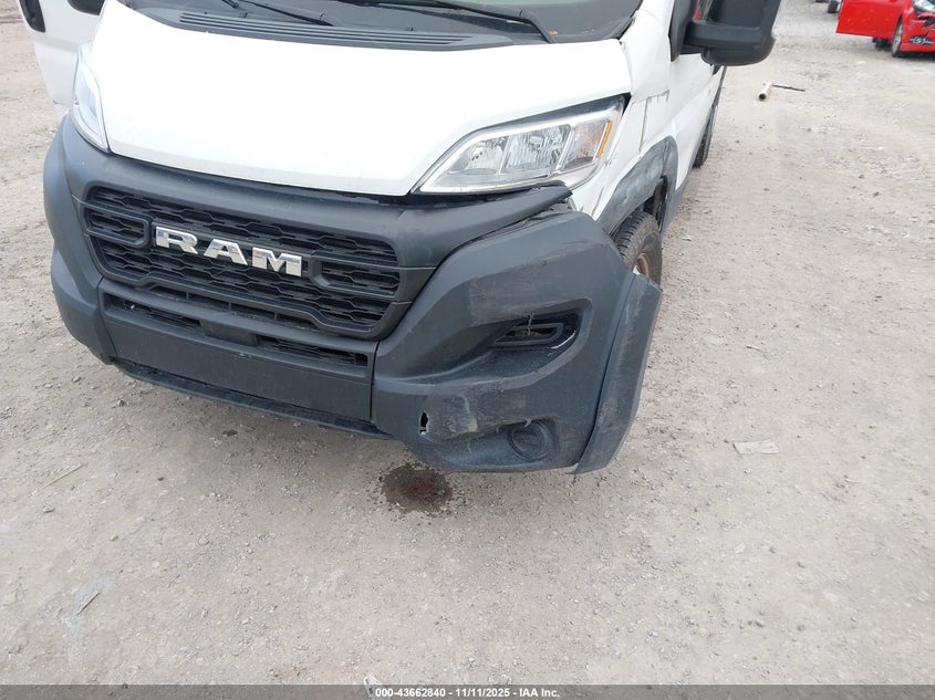 2023 Ram Promaster 3500 High Roof 159 Wb VIN: 3C6MRVHG3PE509126 Lot: 43662840