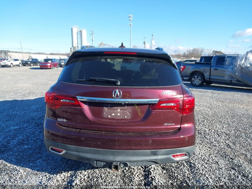 2014 Acura Mdx Advance Pkg W/Entertainment Pkg VIN: 5FRYD4H84EB030988 Lot: 43662847