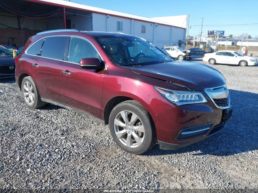 ACURA MDX ADVANCE PKG W/ENTERTAINMENT PKG