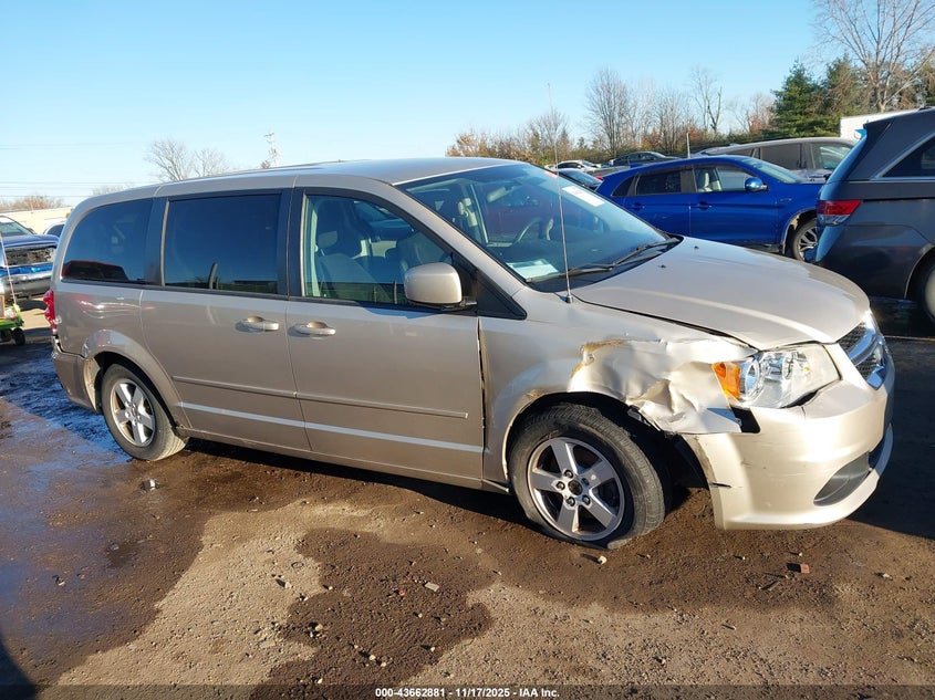 2013 Dodge Grand Caravan Sxt VIN: 2C4RDGCG1DR523746 Lot: 43662881