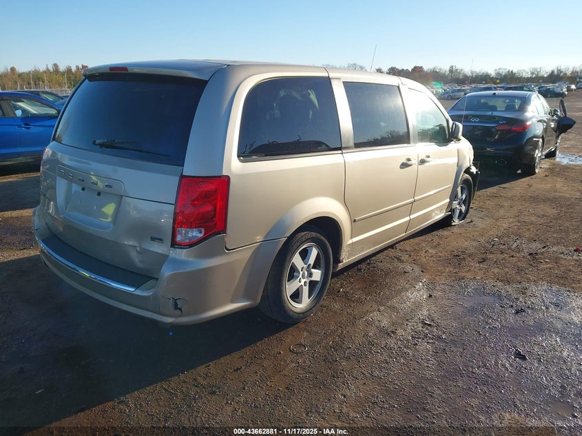 2C4RDGCG1DR523746 2013 DODGE CARAVAN photo no. 4