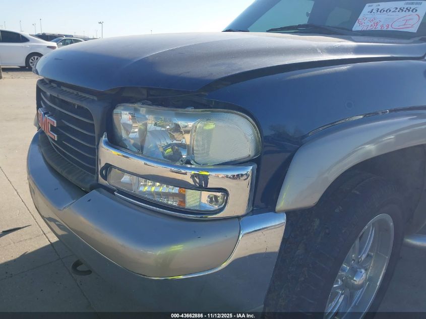 2002 GMC Sierra 1500 Sle VIN: 2GTEK19T121328716 Lot: 43662886