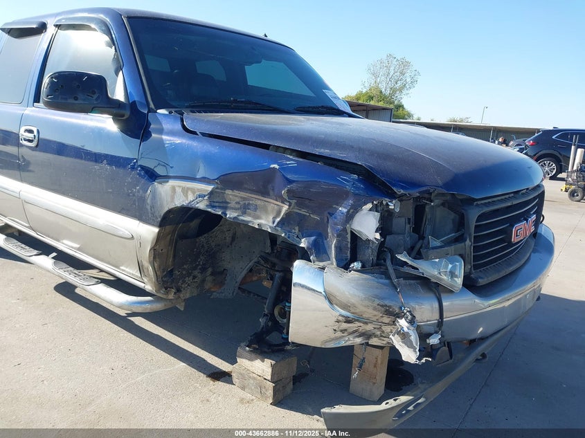 2002 GMC Sierra 1500 Sle VIN: 2GTEK19T121328716 Lot: 43662886