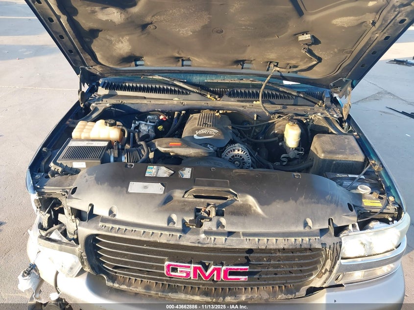 2002 GMC Sierra 1500 Sle VIN: 2GTEK19T121328716 Lot: 43662886