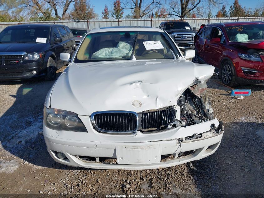 2008 BMW 750Li VIN: WBAHN83508DT85829 Lot: 43662895