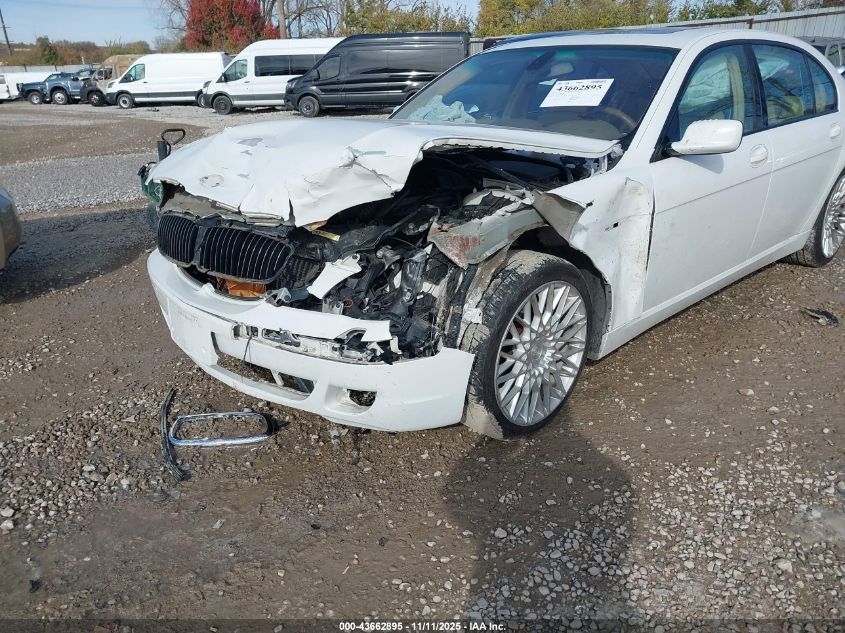 2008 BMW 750Li VIN: WBAHN83508DT85829 Lot: 43662895