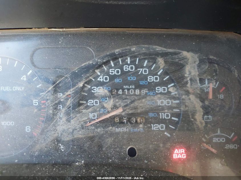 1996 Dodge Ram 1500 VIN: 3B7HC13Y8TM186292 Lot: 43662896