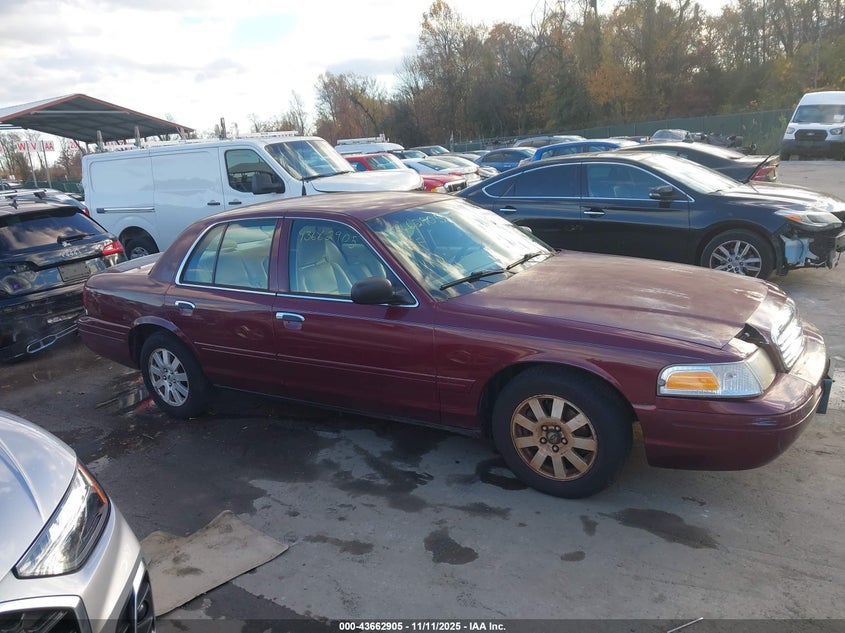 2008 Ford Crown Victoria Lx VIN: 2FAFP74V78X137511 Lot: 43662905