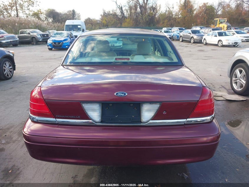 2008 Ford Crown Victoria Lx VIN: 2FAFP74V78X137511 Lot: 43662905