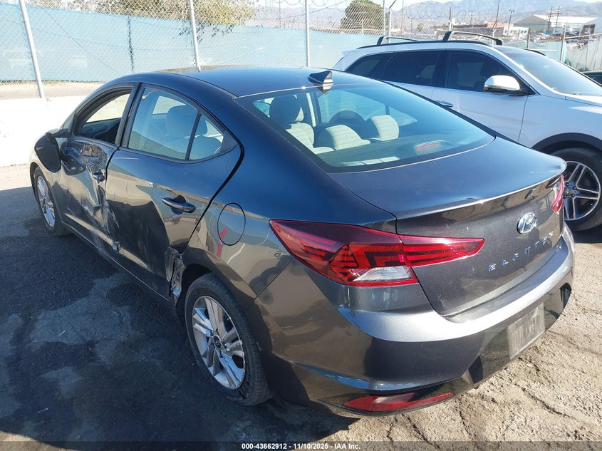 5NPD84LF3LH630894 2020 HYUNDAI ELANTRA photo no. 3
